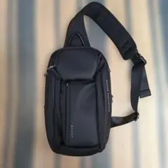 【新品扱】ボディバッグ　ショルダーバッグ　大容量　防水　ブラック