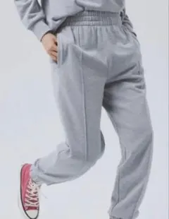 gap ハイライズジョガーパンツ　スウェットパンツ　グレー　xxs