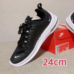 【未使用】NIKE エアマックス アクシス 24cm ブラック 黒 スニーカー