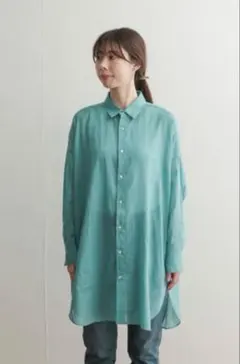 URBAN RESEARCH DOORSラミーコットンビッグシャツ