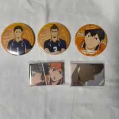 ハイキュー!!　烏野　缶バッジまとめ売り