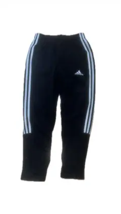 adidas 黒 ストライプ ピステパンツ J5