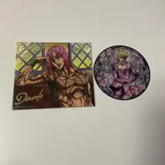 ジョジョの奇妙な冒険 キャンバススタイル ディスクART ジョルノ ディアボロ