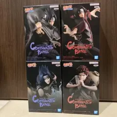 NARUTO−ナルト− うちはイタチ うちはサスケ 我愛羅　フィギュア4点セット