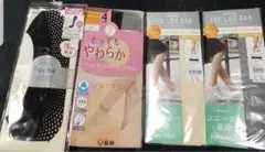 アツギ　ひざ下丈ストッキング　フクスケくるぶし丈ストッキング　７足セット