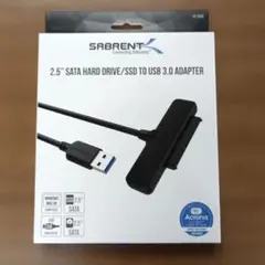 SABRENT 2.5インチ SATA SSD/HDD USB 3.0アダプター