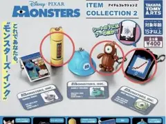 Disney PIXAR モンスターズインク アイテムコレクション2 3種類 - メルカリ