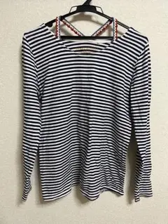 HEART MARKET ストライプ 長袖Tシャツ