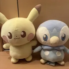 ポケモン ポケピース めちゃもふぐっとぬいぐるみ ピカチュウ ポッチャマ