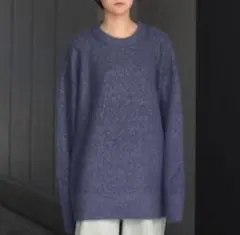 stein/KID MOHAIR KNIT LS/Bluegreyのサムネイル