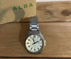 SEIKO ALBA FIELD GEAR 自動発電 KINETIC 美品 - メルカリ