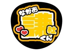 なにわ男子 長尾謙杜くん うちわ文字 文字うちわ 名前うちわ