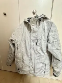 Helly Hansen フード付きジャケット ライトグレー　Lサイズ