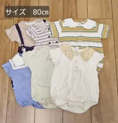 バースデイ　半袖ベビーロンパース　まとめ売り　夏物