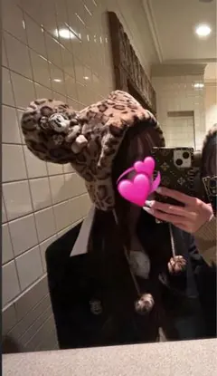 ヒョウ柄　スパンコールカチューシャセット ディズニーカチューシャ ヒョウ柄 スパンコール - メルカリ