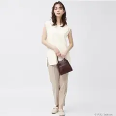 GU フレンチスリーブセーター