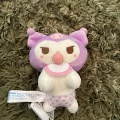 【タグ付き】ゆるかわ サンリオキャラクターズ マスコット おむちゅ クロミ