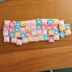 ウサギキャラクター ステッカー 平成初期　タイルシール