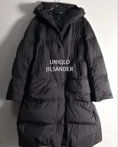 新品未使用　ユニクロ　+J ジルサンダー　ロングダウンコート　ブラック　S ユニクロ公式 | ダウンオーバーサイズコート