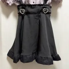 美品MA*RS マーズ サス付きハートバックルスカート ブラック量産型・地雷系のサムネイル