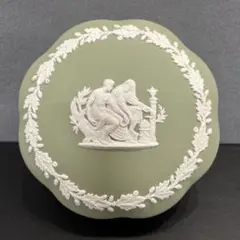 【F】ウエッジウッド　Wedgwood ジャスパー　つや消し　小物入れのサムネイル