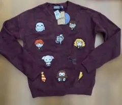 めっちゃ可愛い Harry Potter キャラクター刺繍セーター