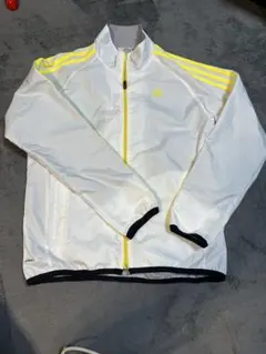 adidas CLIMA365 ウィンドブレーカー M ホワイト　美品