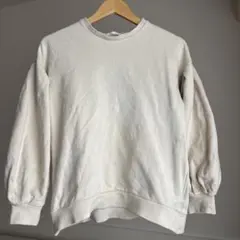 トレーナー スウェット ベージュ