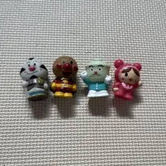 アンパンマンキャラクター 4体セット　ソフビ