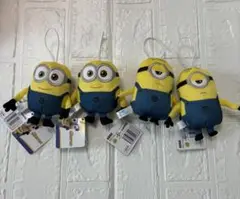 ミニオンズ　MINIONS マスコット　4体セット