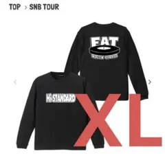 【新品未開封】Hi-STANDARD FATロゴ Tシャツ 黒 Mサイズ HS×FAT LOGO T-shirt（BLACK） - Hi-STANDARD OFFICIAL WEB STORE