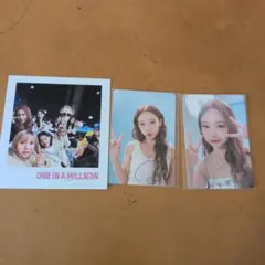 ONE IN A MILLION フォトカード&eyestar トレカ　ナヨン