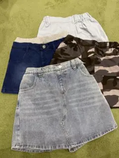 女の子 スカート パンツ まとめ売り 150.160