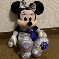2004 ディズニー ゴールド 宇宙服 アストロノーツ ミニー ぬいぐるみ