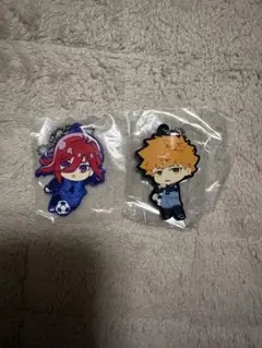 ブルーロック でふぉラバ！ ラバーキーチェーン 國神錬介＆千切豹馬