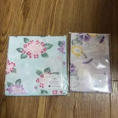 三越 ガーゼハンカチ 二重織 2枚セットのサムネイル