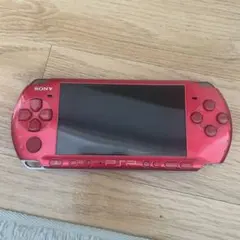 ハ*キ様 SONY PSP-3000 本体 レッド バッテリー