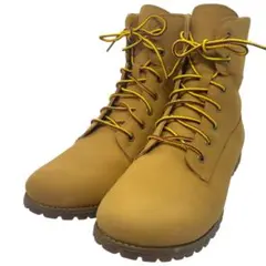 【美品】 ティンバーランド　24cm A1SEN イエローブーツ サイドジップ