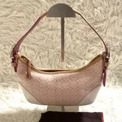 コーチ CER68 フェイ ショルダー バッグ シグネチャー デニム 新品