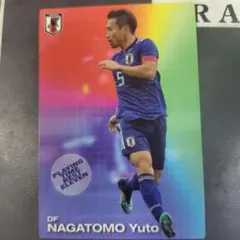 13-14 サッカー日本代表SE 金箔サインパラレル 長友佑都 - メルカリ