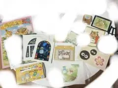 ジブリ　バラ売り可となりのトトロ 大量美術館ポストカード・缶・雑貨