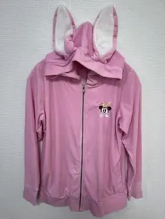 SUPER LOVERS うさ耳 ジップアップパーカー ハート柄 - メルカリ