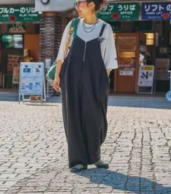 niko and…[be with M] Misayo楽キレサロペ　ブラック　Mのサムネイル