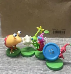 ピクミン⭐︎チョコエッグ　　赤ピクミン、ヒカリピクミン、羽ピクミン、チャッピー