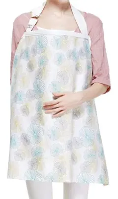 授乳ケープ カバー ワイヤー入り ダブルガーゼ 生地 上質 通気性抜群収納袋付