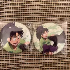 忍たま　東武動物公園　みんなで飼育実習の段　グリッター缶バッジ　七松小平太