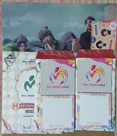Mrs. GREEN APPLE一番くじ H賞ステショナリーコレクション 4個