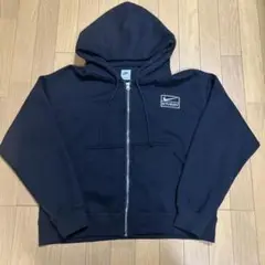 NIKE STUSSY フルジップパーカー サイズS 黒 ナイキ ストゥーシー