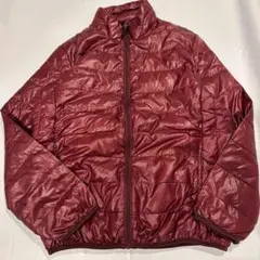 Future Bulletライトダウンジャケット（M）ボルドー系　アウトドア