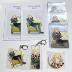 SideM 都築圭 大丸 アクキー 缶バッジ ポストカード 特典 セット